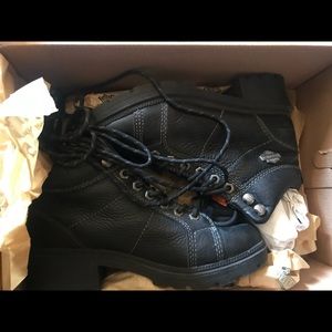 Harley Davidson motorcycle boots …